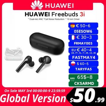 Huawei FreeBuds 3i TWS ANC Bluetooth 5.0 Earbuds