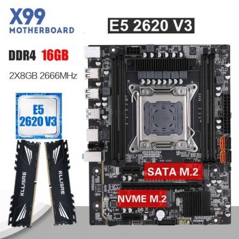 Kit Upgrade Kllisre X99 + 16GB + Xeon e5 2620 v3 lga 2011