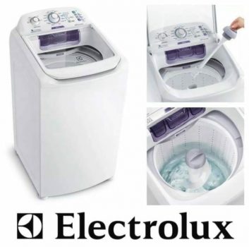 Lavadora de Roupas Electrolux 8,5Kg LAC09 – Branca