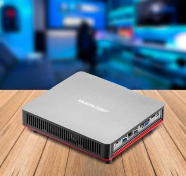 Mini Desktop Urban Red Core I3 4GB RAM 240GB SSD Linux – DT029, Multilaser