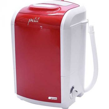 Mini Lavadora de Roupas Praxis - Petit 1,2Kg Vermelha