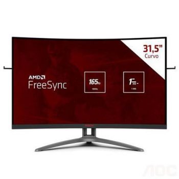 Monitor Gamer 31,5" AOC Agon Curved Widescreen com 300 milhões:1 max de Contraste - AG323FCXE