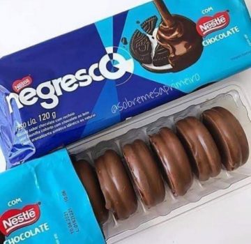 Negresco Biscoito Coberto Chocolate 120G