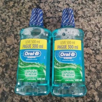 Oral-B Antisséptico Bucal Complete Hortelã, 500 ml