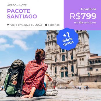 Pacote Santiago com Diária Grátis - 2022 e 2023