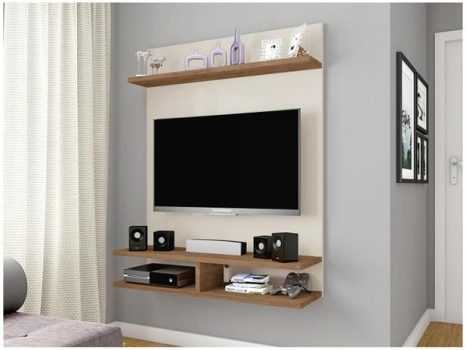 Painel para TV até 42” 1 Prateleira Caemmun - Fix