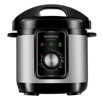 Panela de Pressão Elétrica Mondial PE-47 Pratic Cook 3L