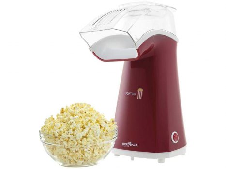 Pipoqueira Elétrica Britânia Pop Time TIME VM - 100g de Pipoca Vermelha