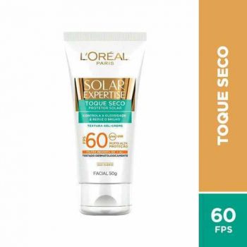 Protetor Solar L'Oréal Paris Solar Expertise Toque Seco FPS 60 40g, L'Oréal Paris