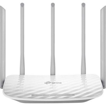 Roteador Dual Band TP-Link AC1350 Archer C60 450Mbps e 867Mbps 5 Portas 3 Antenas