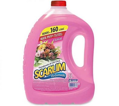 Scarlim 10639008 Desinfetante Floral, 5 Litros, Rosa
