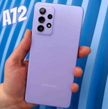 Smartphone Samsung Galaxy A72 128GB 4G Wi-Fi Tela 6.7'' Dual Chip 6GB RAM Câmera Quádrupla + Selfie 32MP - Violeta