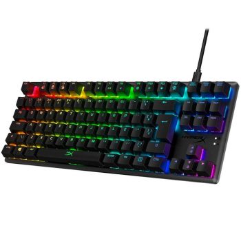 Teclado Mecânico Gamer HyperX Alloy Origins Core, RGB, Switch HyperX Red, ABNT2
