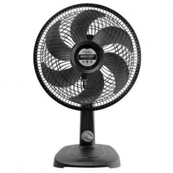 Ventilador de Mesa, TS30, Preto, 110v, Mallory