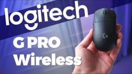 Mouse Gamer Sem Fio Logitech G PRO Wireless com Tecnologia LIGHTSPEED, RGB LIGHTSYNC, Design Ambidestro, 6 Botões Programáveis, Sensor HERO 25K e Bateria Recarregável - Compatível com POWERPLAY