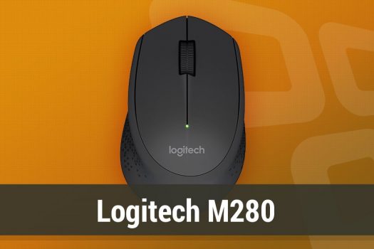 Mouse sem fio Logitech M280 com Conexão USB e Pilha Inclusa - Preto