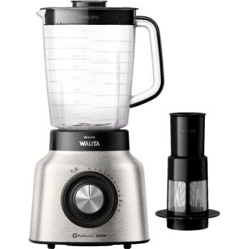 Liquidificador Philips Walita ProBlend RI2137 2,4L 6 Lâminas 12 Velocidades c/Copo Duravita Inox 800W - 110V
