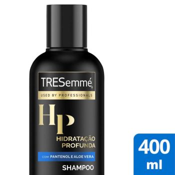 10 UNIDADES de: Shampoo Hidratação Profunda 400 Ml, TRESemmé