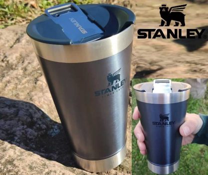 Copo Stanley com tampa e abridor 473ml