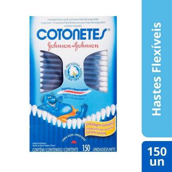 Hastes Flexíveis, Cotonetes, 150 Unidades
