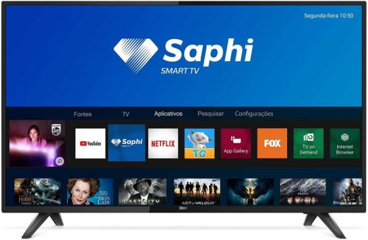 Smart TV LED 43" Philips 43PFG5813/78, Ultra Slim, Wi-Fi, 2 HDMI, 2 USB