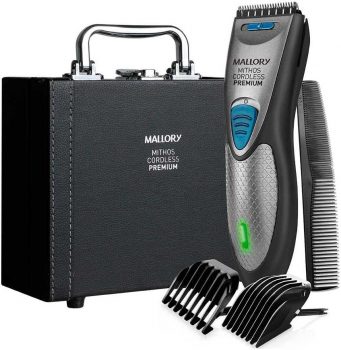 Cortador de Cabelo Mallory Mithos Cordless Premium Bivolt Preto