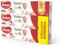 Kit 3 Cremes de Assaduras Huggies Supreme Care - 80g, Huggies, Vermelha, pacote de 3