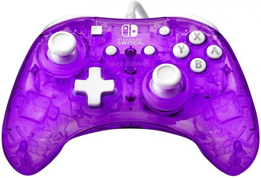 PDP Rock Candy Mini Wired Controller for Nintendo Switch, Cosmoberry, 500-181-NA-PR - Nintendo Switch