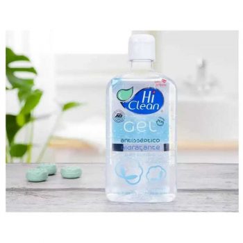 Álcool Gel 70% (65,8º Inpm), Extrato de Algodão, 500Ml, Hi Clean