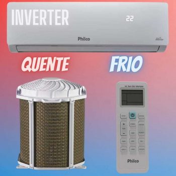 Ar Condicionado Split Inverter Philco 12000 BTUs Quente e Frio PAC12000ITQFM9W