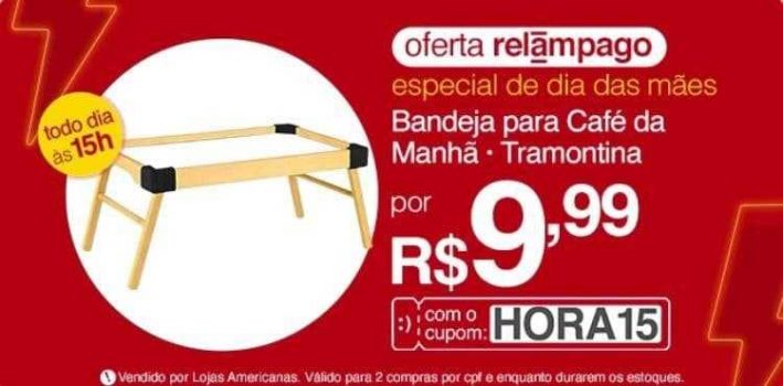 Bandeja para Café da Manhã - Tramontina