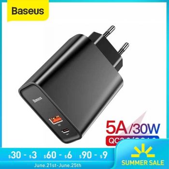 Baseus Quick Charge 4.0 3.0 USB PD Charger