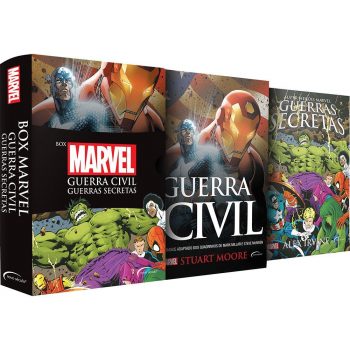 Box Marvel Guerra Civil: Guerras secretas Capa comum