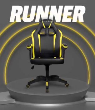 Cadeira Gamer Prizi Runner – Verde