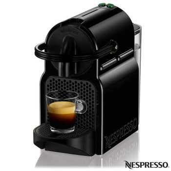 Cafeteira Nespresso Inissia D40 com Kit Boas Vindas - Preta