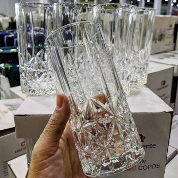 Conjunto de Copos para Água Casa Ambiente Lumini 350 ml – 6 Peças