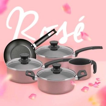 Conjunto de Panelas 5 Peças Magnific-panelux - Rose
