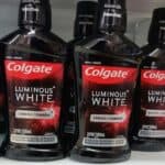 Enxaguante Bucal Colgate Luminous White Carvão 500ml