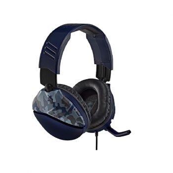 Fone De Ouvido Com Fio Turtle Beach Recon 70, Azul Camuflado - Playstation 4