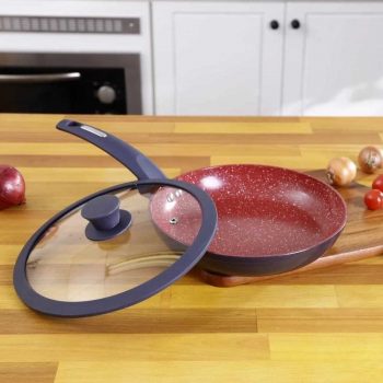 Frigideira Dreamcook Antiaderente 24cm Grafite Com Tampa - Classic Home