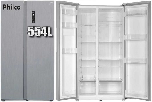 Geladeira/Refrigerador Philco Frost Free – Side by Side 554L PRF600I