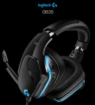 Headset Gamer G635 Surround 7.1 RGB - Logitech