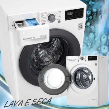 Lava e Seca Smart LG 11kg Branca VC5 127V CV3011WG4