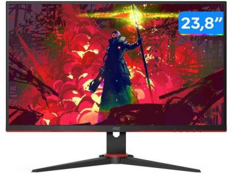 Monitor Gamer AOC Speed 24G2HE5 23,8” LED IPS - Widescreen Full HD HDMI VGA 75Hz 1ms
