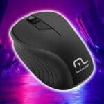 Mouse Multilaser Sem Fio 2.4Ghz Preto Usb - MO212