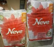 Neve Papel Higiênico Toque de Seda, 32 Rolos