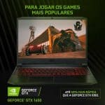 Notebook Gamer Aspire Nitro 5 AN517-51-50JS Intel Core I5 8GB 512GB SSD GTX 1650 17,3' Endless OS