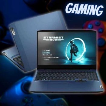 Notebook Gamer Lenovo, Intel® Core™ i5, 8GB, 256GB SSD, Tela de 15,6", Chameleon Blue, ideaPad Gaming 3i - 82CG0002BR