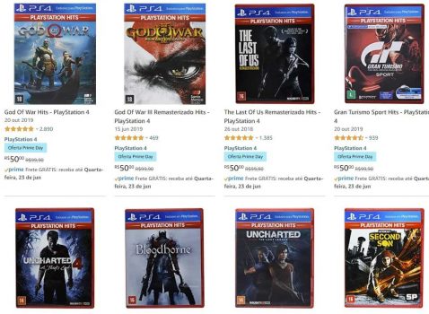 Jogos Playstation Hits