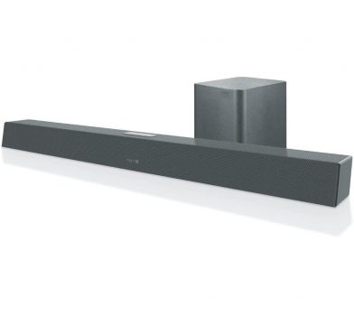 Caixa de Som Pulse Soundbar + Subwoofer 320W Entradas Bluetooth/Coax/Óptico/Auxiliar - SP381